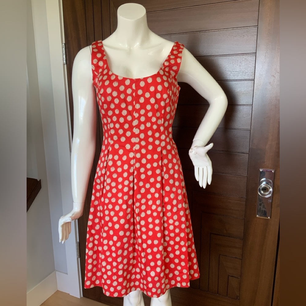 JONES & CO. Summer Fit & Flare Sleeveless Dress, Size 12 NWT